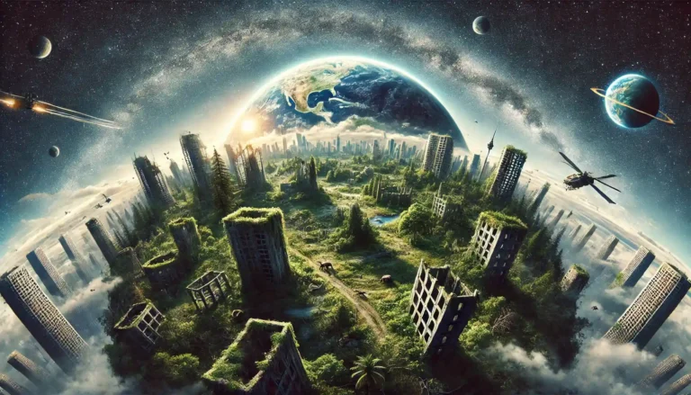 The Universe Without Human Civilization